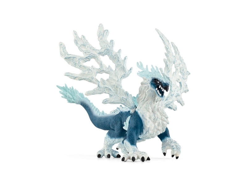 Schleich Eldrador Creatures Eisdrache, 7 Jahr(E), Ice World, Monsters And Dragons, Blau, Weiß, Kunststoff
