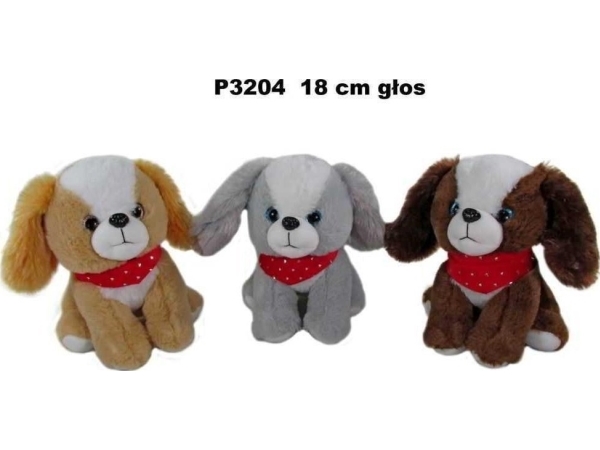 Hund P3204 3-Farvet Stemme 18Cm 157461