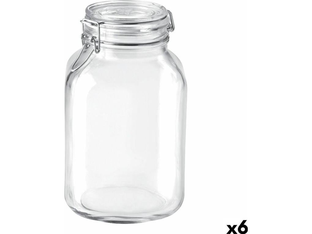Patentglas Fido Bormioli 3 ltr. Ø14x24 cm - (karton á 6 stk.) | Catering - Matförpackning - Dispensrar, behållare & Matförvaring | GameStuff