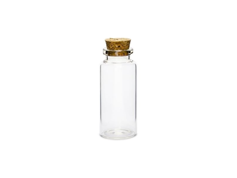 Partydeco Glasflasker Med Kork Til Konfettidekoration