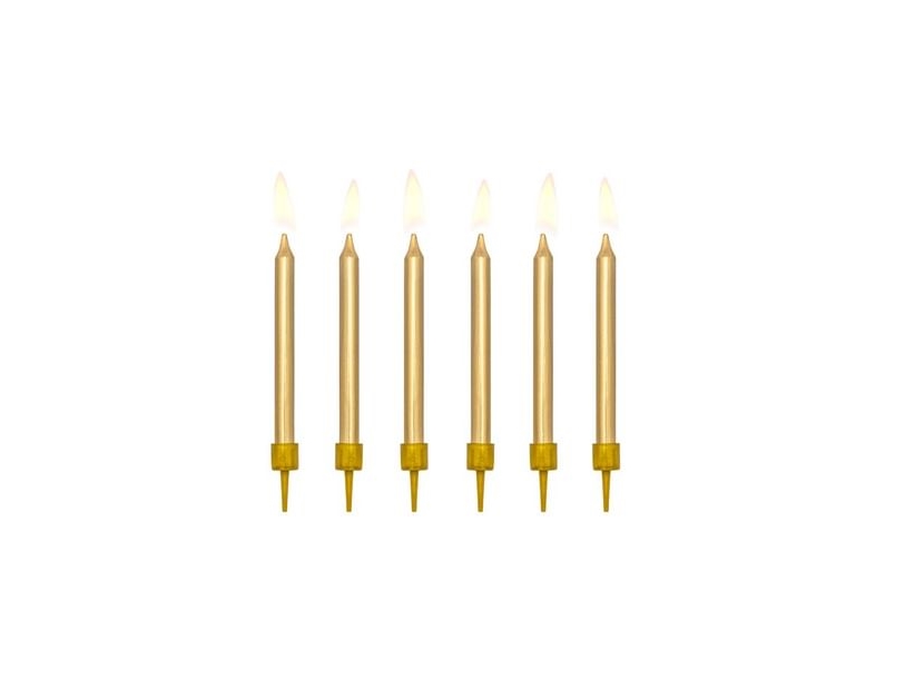 Kagelys Guld - 6-stk
