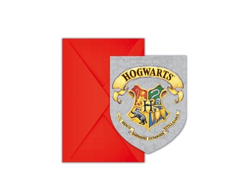 Harry Potter invitationer | Papper & Emballage - Kuvert & påsar - Övriga | GameStuff