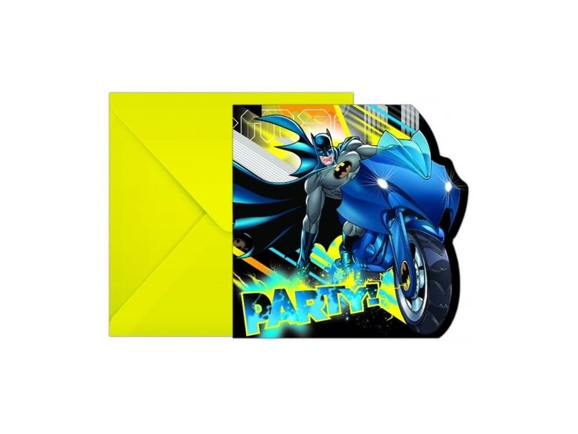 Batman invitationer | Skola & Hobby - Festdekorera - Presentinslagning | GameStuff
