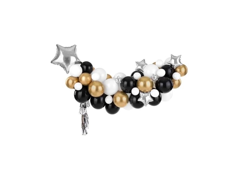 Ballon dekorationssæt, stjerne mix