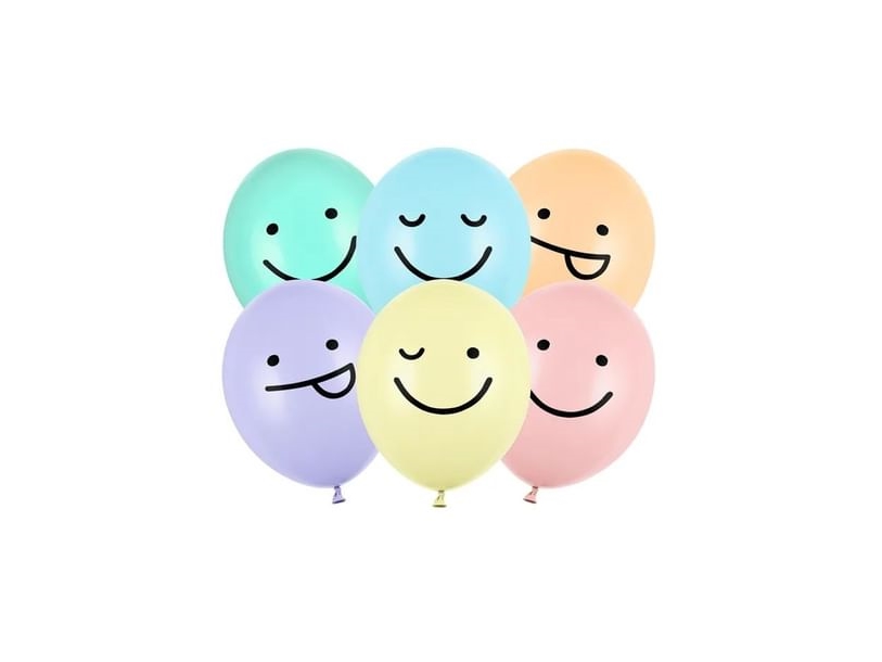 Ballonger med ansikten | Skola & Hobby - Festdekorera - Ballonger | GameStuff