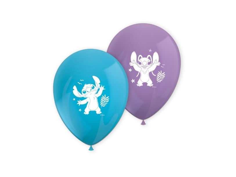 Stitch & Angel balloner, 8 stk | Trädgården - Pools & Vatten spel - Poolleksaker | GameStuff