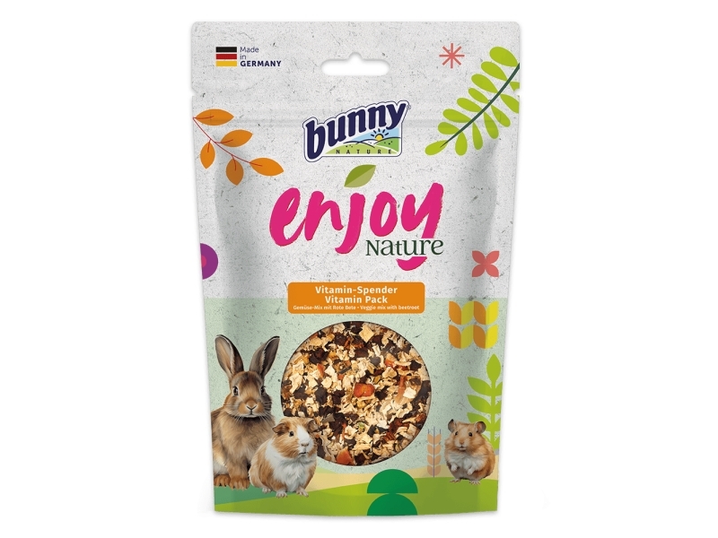 Bunny Nature Enjoy Nature Vitamin-Pack 90g | Sällskapsdjur - Gnagare - Godis till gnagare | GameStuff