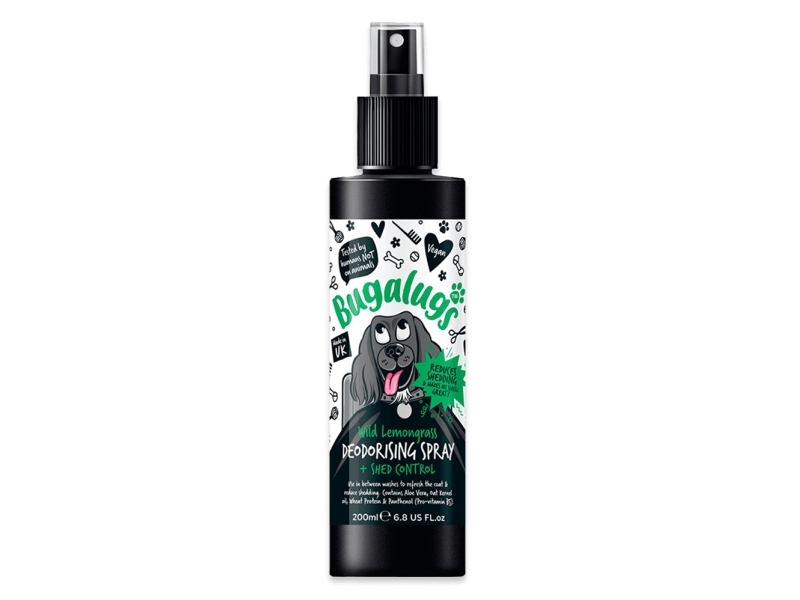 Bugalugs Duftspray med fældningskontrol og duft af Wild Lemongrass (200ml)