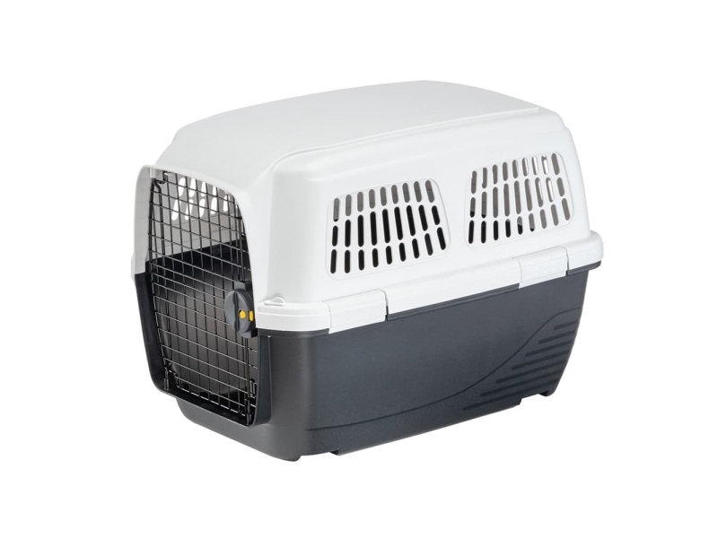 Ferplast Dog Carrier Clipper 4 - Mittlere Hundetransportbox Für Flugzeug, Auto Und Zug, Iata-Geprüft, Max. 20 Kg