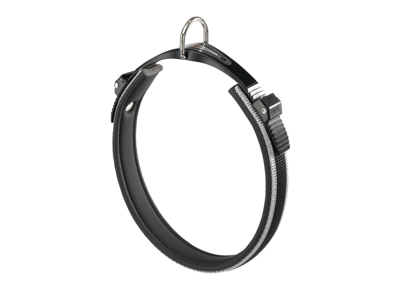 Ferplast Hundehalsband Silber Für Mittelgroße Hunde - M