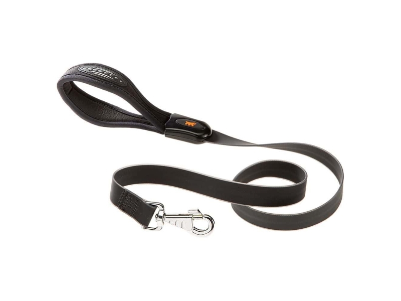 Ferplast Hundeleine Evolution G25/110 Schwarz – Hypoallergen, Waschbar, Gepolsterter Griff