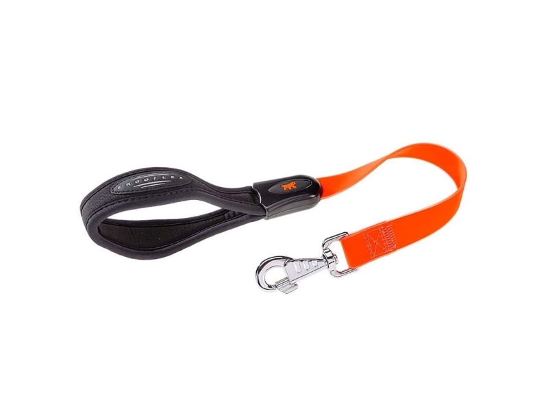 Ferplast Hundeleine Evolution Gm25/55 – Hypoallergen, Waschbar, Gepolsterter Griff, Orange