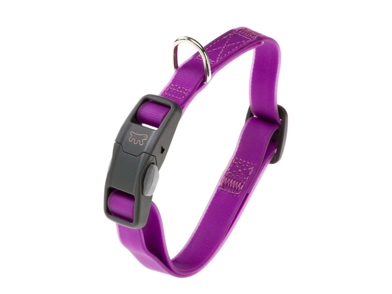 Ferplast Hundehalsband Evolution C16/32 Mit Magnetschnalle, Hypoallergen, Waschbar, Lila.