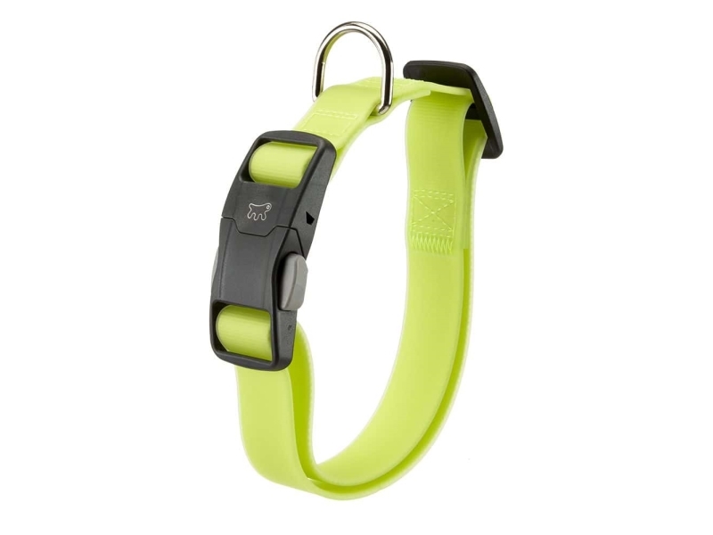 Ferplast Evolution C16/44 Hundehalsband Mit Magnetverschluss - Grün, Hypoallergen, Waschbar