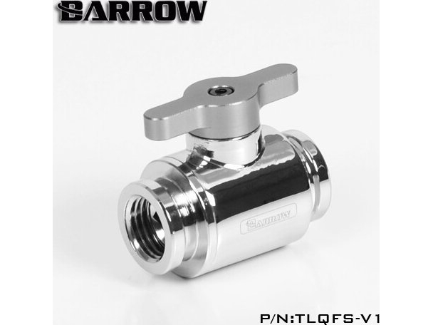 Barrow Ball Valve (10Mm) G1/4 Inch Ball Valve, Sidabrinis - Sidabrinis