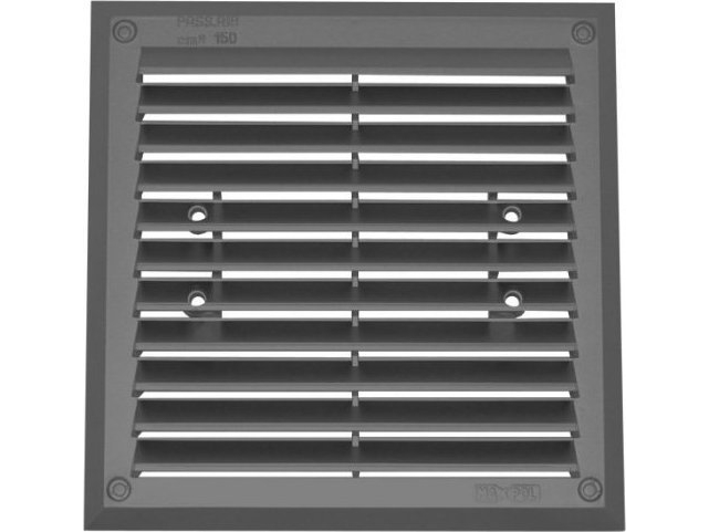 Un Lüftungsgitter 215*215 Mm Grafit (1 Stk) (004-3 Grafit)