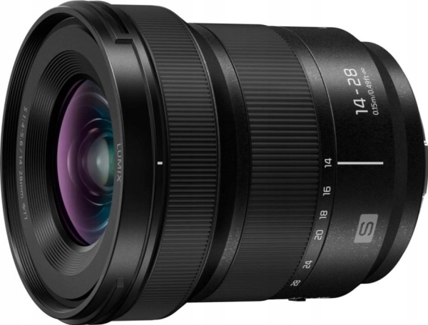 Panasonic Lumix S 14 28mm F/4 5.6 Macro Vit Box Objektiv