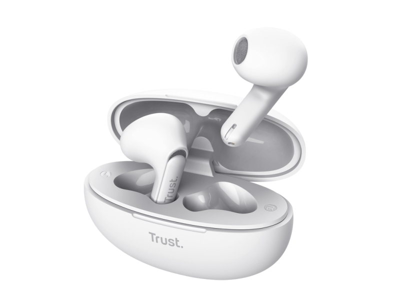 Trust Yavi True Wireless Stereo Tws 20 20000 Hz Samtal/musik 36 G Headset Vit