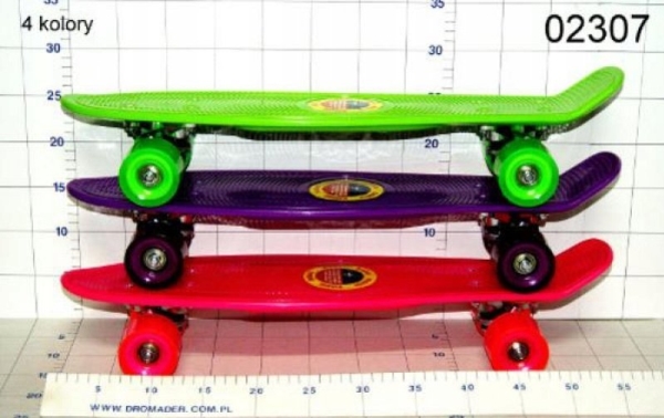 AgfaPhoto Skateboard i plast TR-02307 23074 | Utomhusleksaker - Gå / Löpande fordon - Skateboard | GameStuff