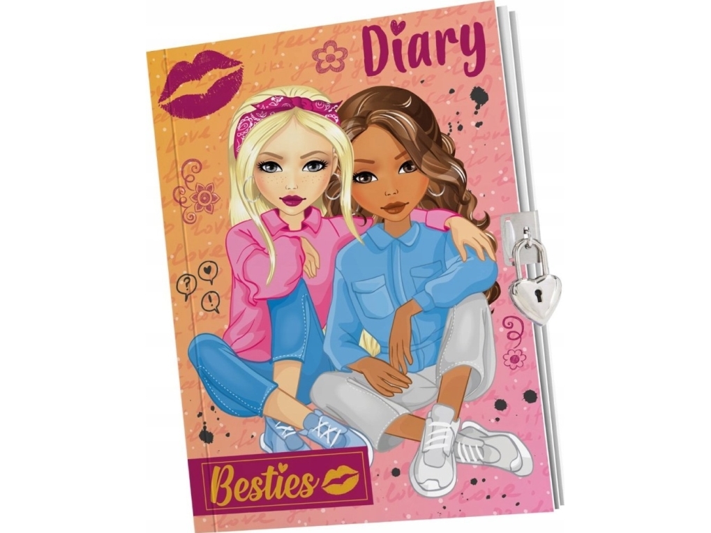 *****GRAFIX dagbog med hængelås A5 140029 98753