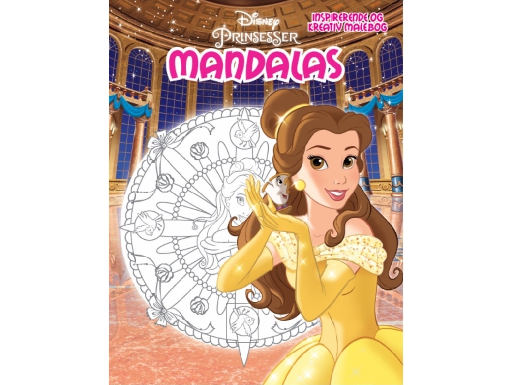 Mandalas Disney Belle | Skola & Hobby - Skolböcker & kalkylblad - Lösa ark och block | GameStuff
