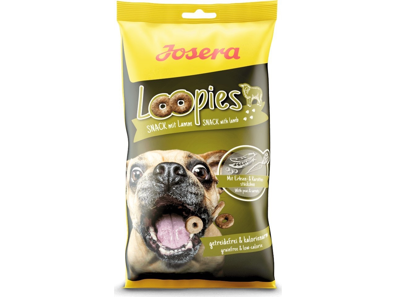 Josera Loopies 150G, Adult, Mops, Lamm, Gemüse, 150 G