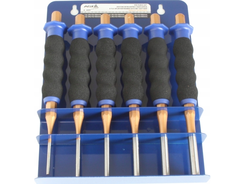 ASTA PUNCHER MED HÅNDTAG 6 stk.