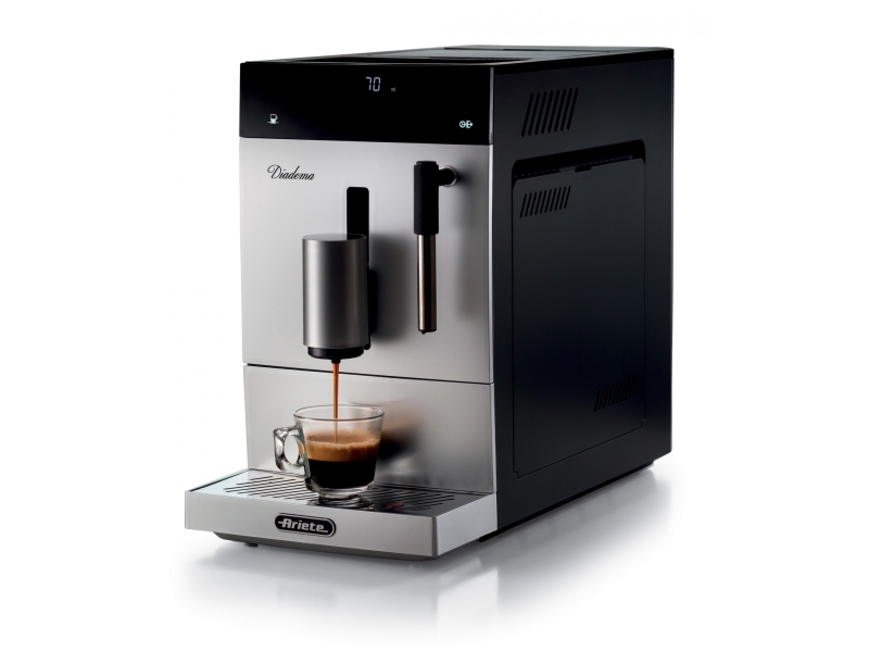Ariete 1452/01, Espressomaskine, 1 L, Kaffebønner, Malet Kaffe, 1100 W, Sølv