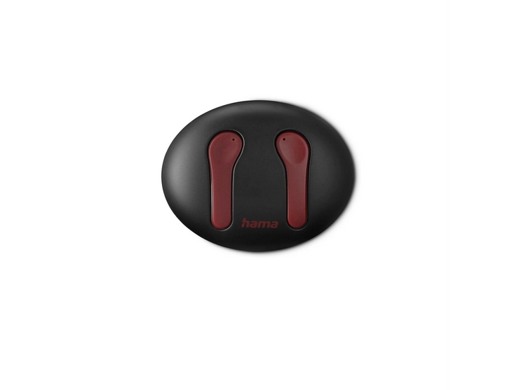 Hama Spirit Unchained, True Wireless Stereo (Tws), 20 - 20000 Hz, Musik, 45 G, Headset, Sort, Rød