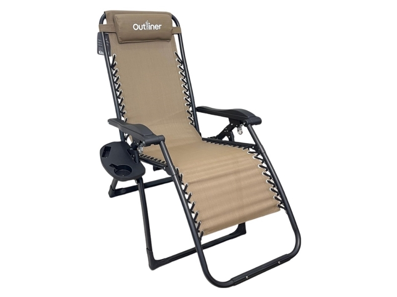 Fällbar turiststol Outliner NHL3008, brun | Utomhus - Camping - Bord och stolar | GameStuff