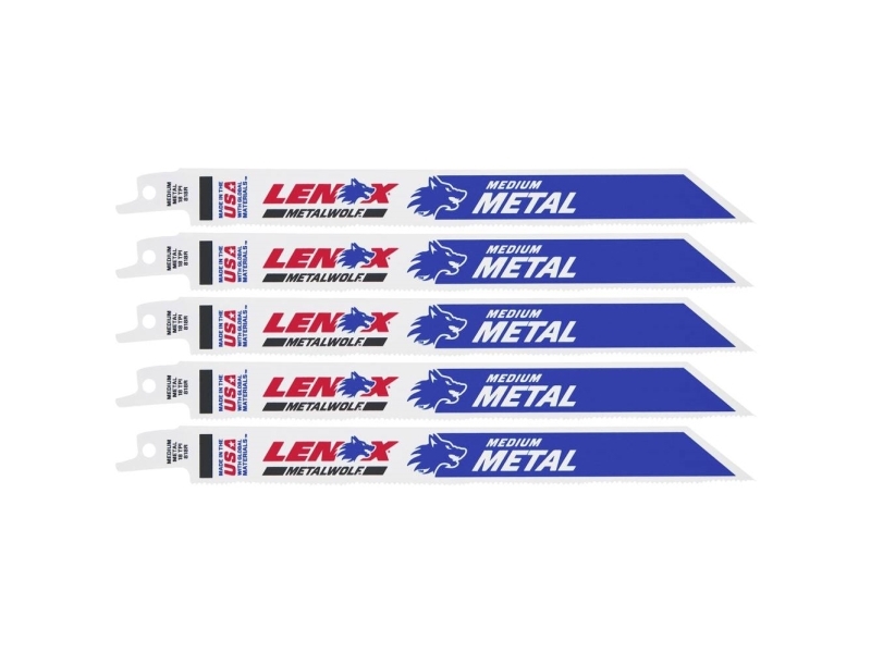Lenox 20578818R Sticksågblad Sågbladets längd 203 mm 5 st | Elverktyg - Sågblad - Tigersågblad | GameStuff