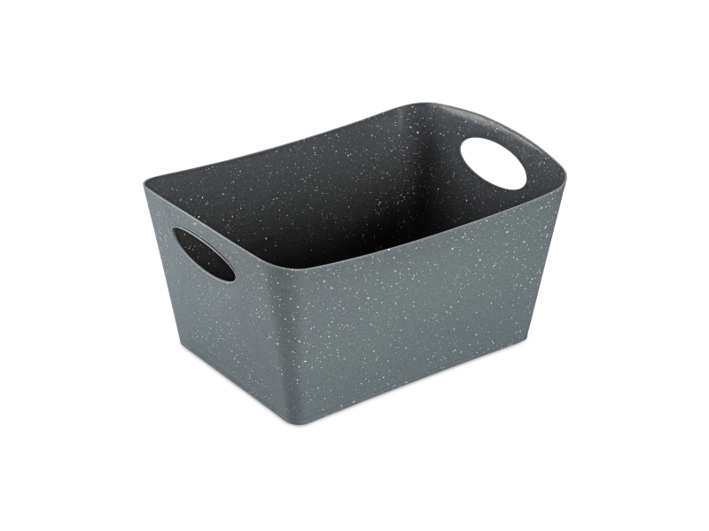 koziol Boxxx M, Förvaringskorg, Grå, Rektangulär, Cellulosa, Plast, Monokromatiskt, inomhus | Trädgården - Trädgårdsredskap - Övriga trädgårdsredskap | GameStuff