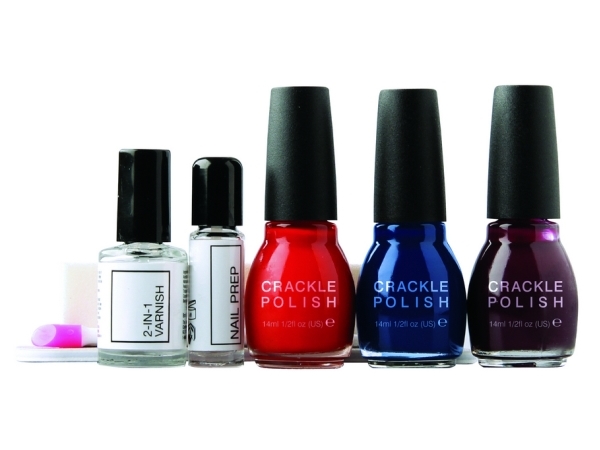 Rio Beauty Crackle Nails Party Nail Kit (Rio Ncrp)