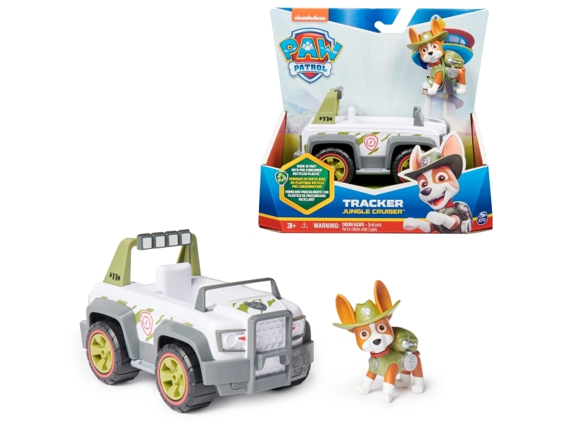 PAW Patrol 6069071, Køretøj, PAW Patrol, 3 År, Plast, Grøn, Grå, Hvid