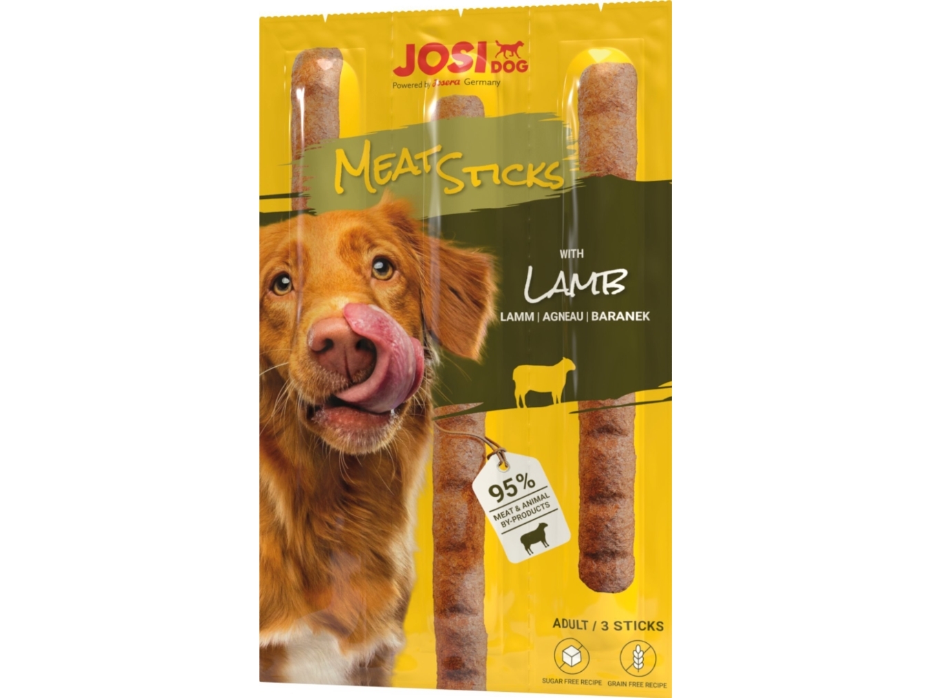 Josidog Fleischsticks Mit Lammfleisch 33G