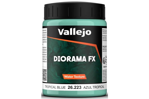 Vallejo: 26.223 - Diorama Fx - Water Textures - Tropical Water (200 Ml)
