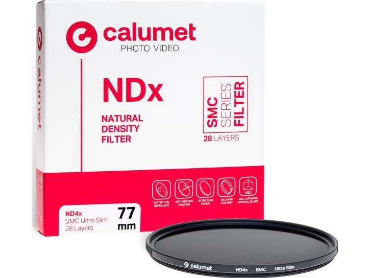 Filter Calumet Calumet Filter Nd4x Smc 77 Mm Ultra Slim 28 Lagen