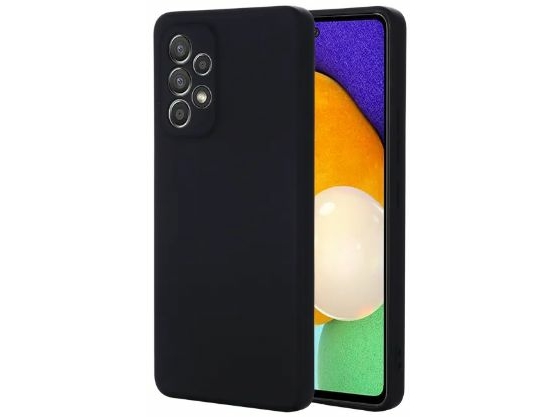Estuff Madrid Baksidesskydd För Mobiltelefon Silikon Svart För Samsung Galaxy S23 Fe