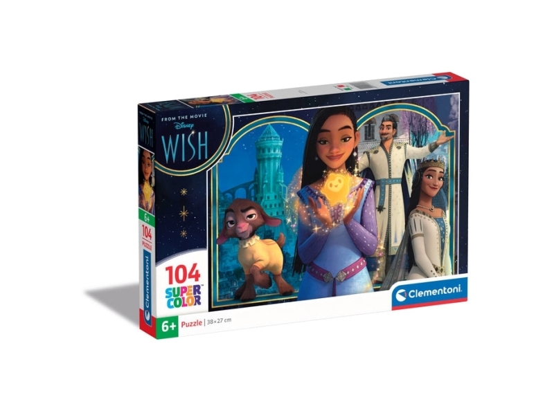 Clementoni Cle Puslespil 104 Disney Wish 27269