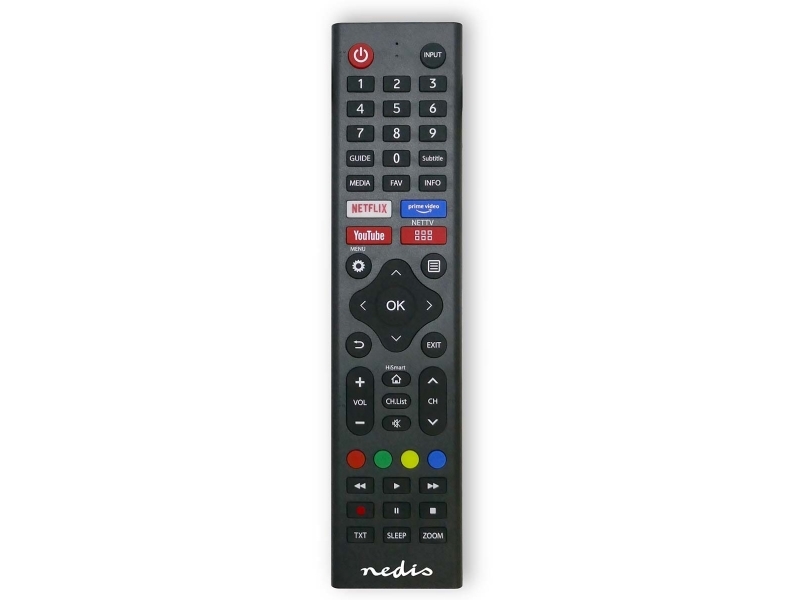 Tvrc45hibk Erstatningsfjernbetjening Passer Til: Hi-Sense