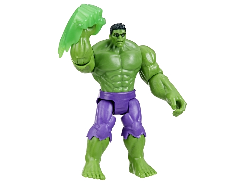 Marvel Avengers Epic Hero Series Deluxe Hulken Actionfigur 4 År Grön Lila
