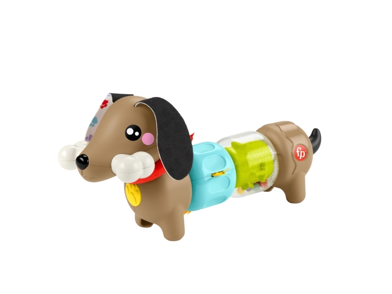 Fisher-Price Fp Pets Klicken & Drehen Aktivitätshündchen, 0,5 Jahr(E), Mit Ton, Kunststoff, Mehrfarbig