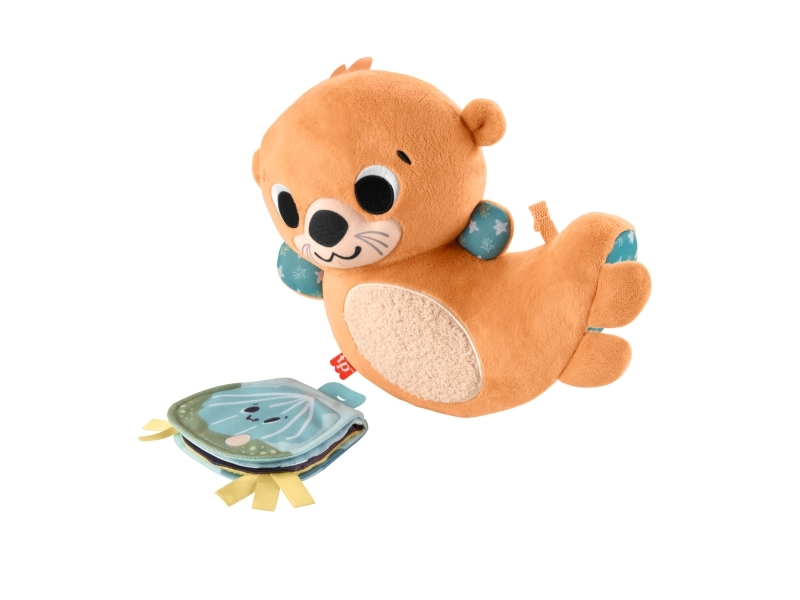 Fisher-Price 2 I 1 Gyngende Odder Til Tumletid, 0 År, Stof, Plastik, Blå, Orange