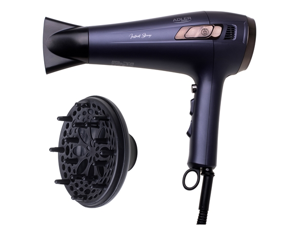 Adler Ad 2273 Trockner Mit Einziehbarem Kabel - 2400W + Diffusor