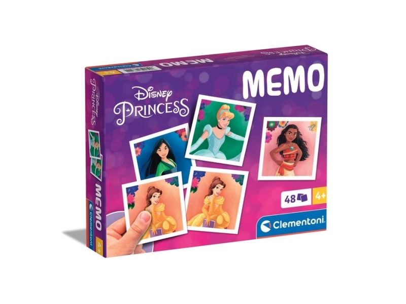 Clementoni Memo Princess 2024, Kartenspiel, Speicher, 4 Jahr(E)