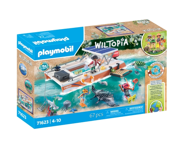 Playmobil Wiltopia Korallenriff Plattform, Aktion/Abenteuer, 4 Jahr(E), Mehrfarbig, Kunststoff