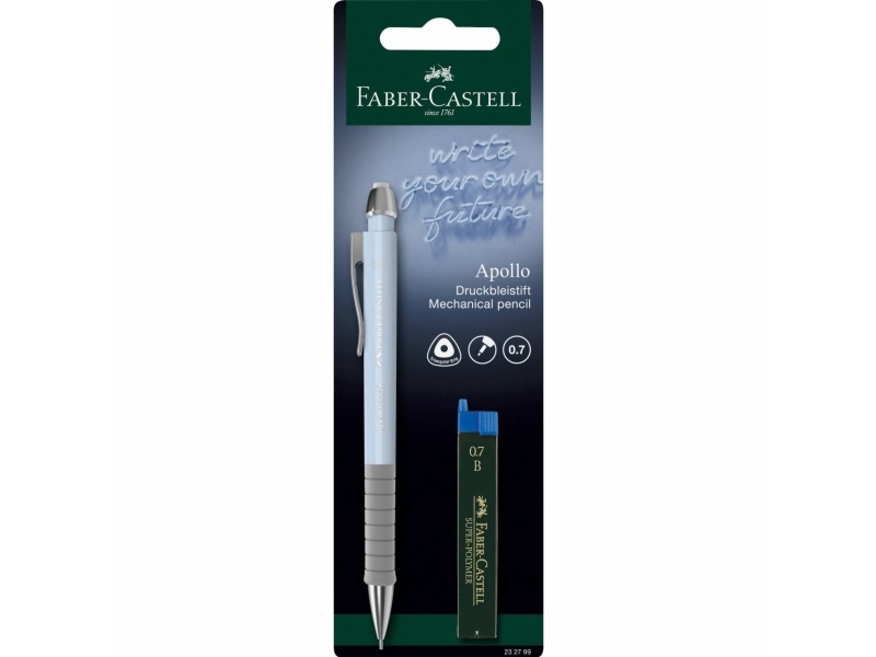 Faber-Castell 232799, Blå, Grå, Svart, 0,7 mm, Rund, 1 styck | Skrivredskap - Blyertspennor & pencils - Stiftpennor | GameStuff
