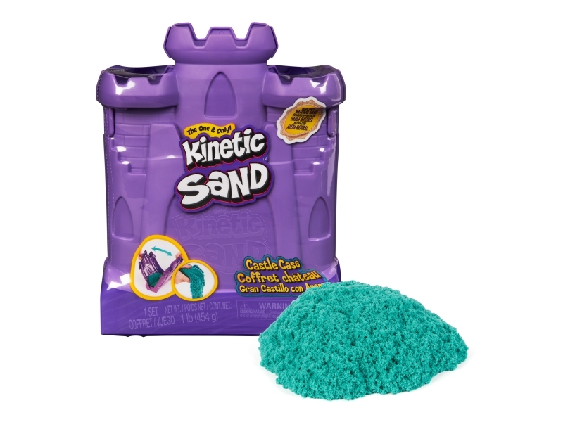 Kinetische Sandburg Koffer - Limettengrün