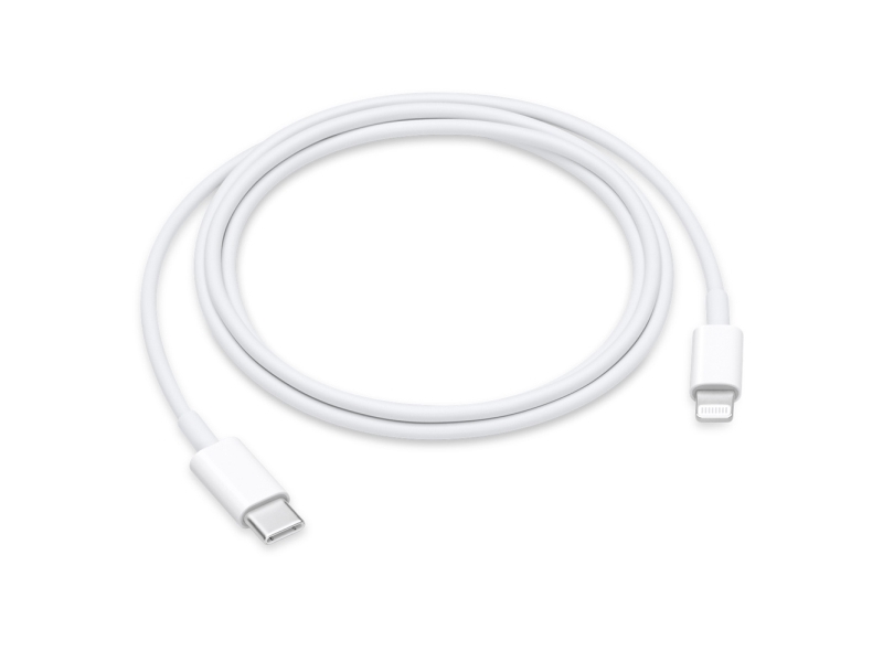 Apple Usb-C Auf Lightning Kabel (1 M), 1 M, Lightning, Usb C, Stecker, Stecker, Weiß