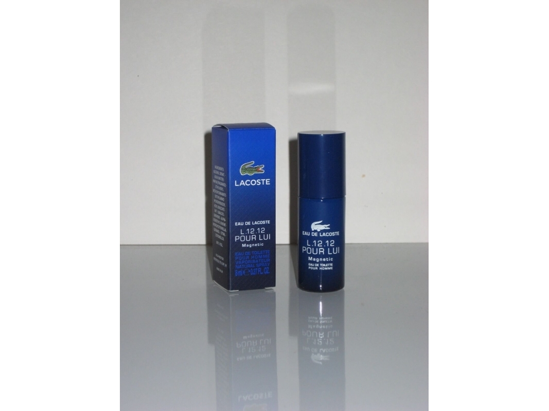 Lacoste Lacoste, Eau De Lacoste L.12.12 Magnetic, Eau De Toilette, For Men, 8 Ml For Men